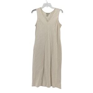 Royal Robbins Linen Dress Size Medium Beige Gorpcore Coastal Outdoors Travel